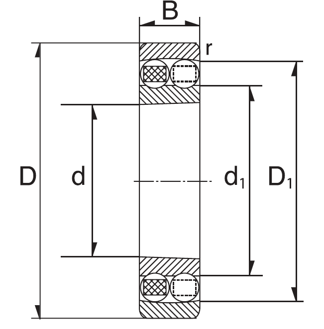 double row aligning drawing